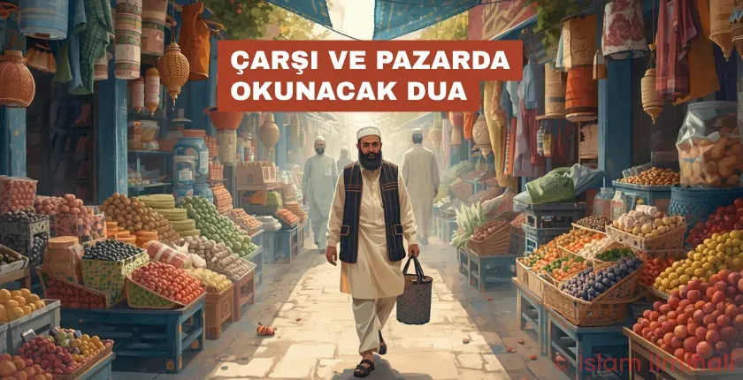 Çarşı ve Pazarda Okunacak Dua
