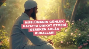 Müslümanın Günlük Hayatta Dikkat Etmesi Gereken Ahlâk Kuralları