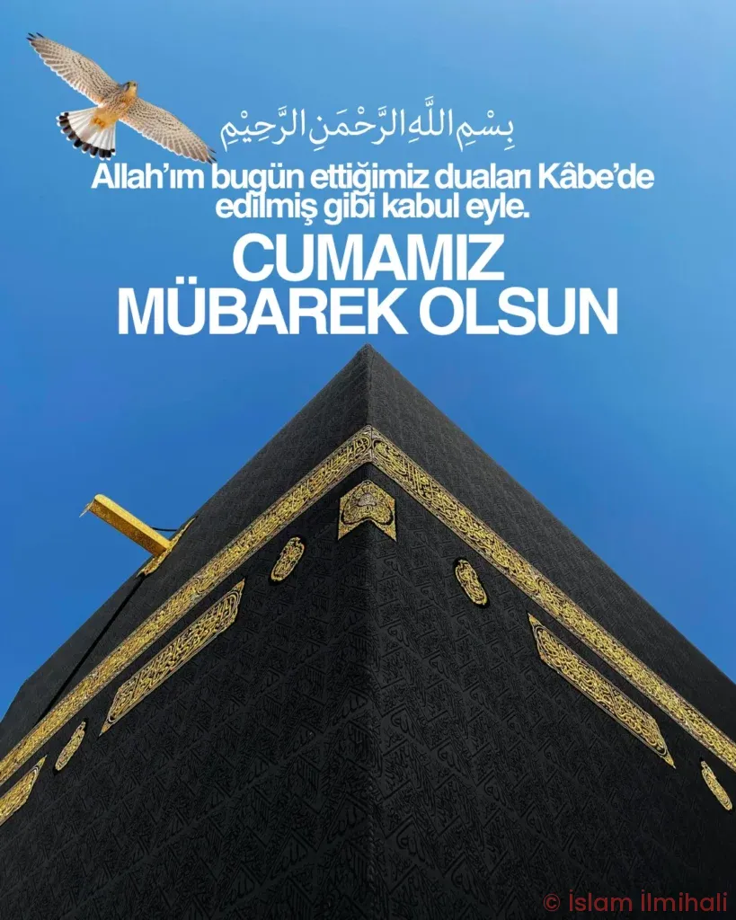 Siyah Altin Ve Mavi Modern Cuma Mesaji Islam Ilmihali